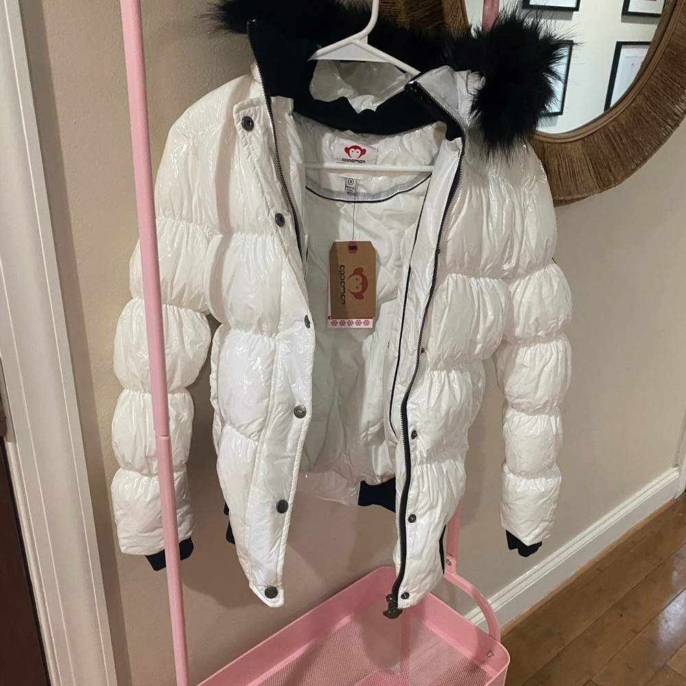 Appaman Kyla Puffer Coat (Shiny White)